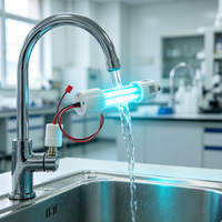 Module de stérilisation de l'eau UVC à haut débit 50W 260nm à montage en surface, marque neutre pour le traitement de l'eau municipale