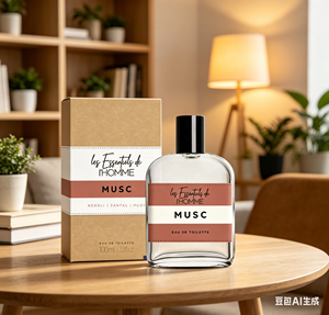 Eau De Toilette <span class=keywords><strong>MUSC</strong></span> per Uomo, Profumo al Neroli, Sandalo e Muschio, <span class=keywords><strong>Fragranza</strong></span> Legnosa 100ml Spray, Lunga Durata, Ecologica e Naturale - Product Image 4