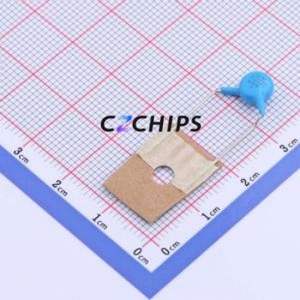 ตัวเก็บประจุแบบปลอดภัย DCF101K26Y5PG9VP0CW แบบ Through hole (THT), ระยะขา P=10 มม. 100pF 10% 250V Y1 - Product Image 1