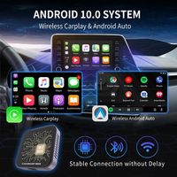 Adaptador Inalámbrico para Auto 3 en 1 con Carplay y Android Auto, Conexión Estable de Doble WIFI, OEM ODM, con 1 Año de Garantía