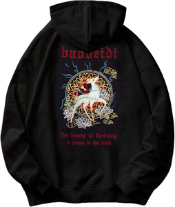 Fabricante Personalizado, Logotipo Bordado Personalizado, Sudadera con Capucha de 480 g/m², Sudadera con Capucha para Hombre con Logotipo Bordado Personalizado, Sudaderas con Capucha Lisas para Hombre - Product Image 2