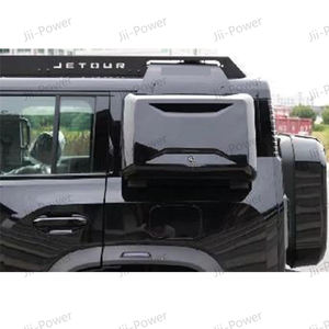 Boîte <span class=keywords><strong>de</strong></span> transport d'outils à engrenages latéraux extérieurs noirs brillants argentés pour Jetour T2 Traveler 2023 + - Product Image 4