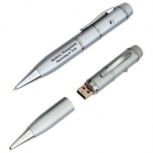 Clé USB 3.0 pivotante avec design élégant, en métal et cuir, idéale pour les cadeaux promotionnels - Product Image 1