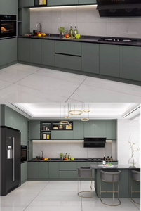 Gabinetes de Cocina Modulares Profesionales, Mármol/Laminado, Diseño Moderno, Tamaños Personalizables, Madera Ecológica, Accesorios Completos - Product Image 5