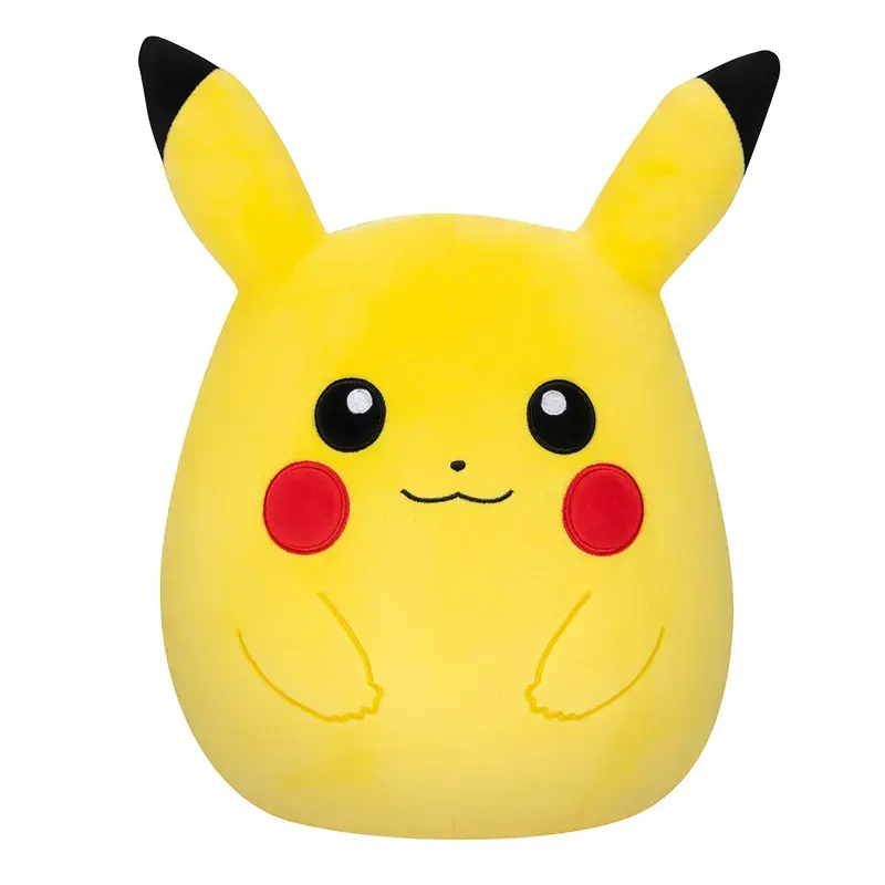 Travesseiro de pelúcia Kawaii anime Pikachu Gengar travesseiro de pelúcia macio para animais de pelúcia em várias cores