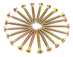 Đôi Pozi chìm Tự Khai thác vít Vàng kẽm mạ ván vít - Product Image 3