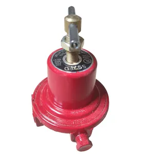 Regulador REGO 597FD DN8 Válvulas reguladoras de gas propano Válvula reductora de presión LPG para cocinas de pescado 1/4 Neumática