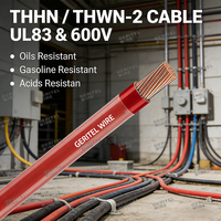 Cable THHN de Alta Calidad de 14mm 22mm 30mm 38mm 50mm, Cables THHN con Aislamiento de PVC # 8.0mm2 para Proyectos en Filipinas