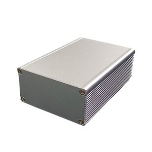 Caja de Control Industrial de Aleación de Aluminio 6063 ZHENGSHENG, Anodizado de Fábrica, IP54, Plateada, Carcasa para Inversor, Caja para Instrumentos, Caja para Baterías - Product Image 2
