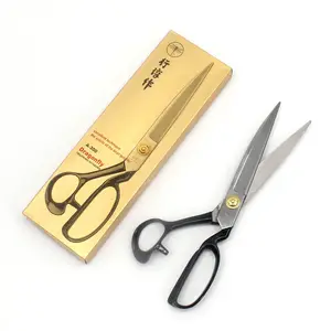 YUK South Korea Imported Dragonfly Brand Line ChunZuo Tailor Scissors, Hand Tailor High-End Clothing Scissors