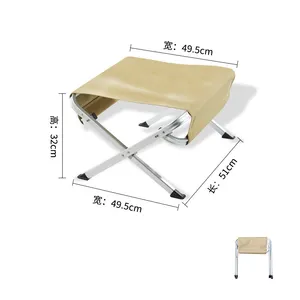 כיסא קמפינג באיכות גבוהה נייד אוברסייז כיסא קמפינג לחוץ עם חצר
