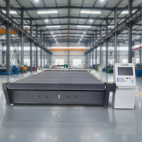 Máquina de corte digital CNC para cortinas opacas de lino sólido con aislamiento térmico y texturizado, modelo 2026 CE