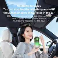 Diffuseur d'air portable pour voiture, ciel étoilé, en ABS et verre, 200 ml, écologique, à évaporation naturelle, directement de l'usine