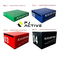 PINJIAN Primal Strength 4-en-1 Mousse Souple Plyo Box Gymnastique Saut Fitness Saut Formation Saut Boîte
