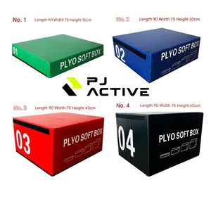 Pinjian <span class=keywords><strong>PRIMAL</strong></span> Strength 4-in-1โฟมนุ่ม plyo กล่องยิมนาสติกกระโดดออกกำลังกาย - Product Image 2