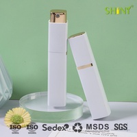 Flacon vaporisateur de parfum de poche vide de 10 ml, mini, portable, de luxe, rechargeable, en verre, avec pulvérisateur métallique