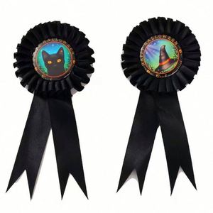 Wholesale Custom Ribbon Flowers for Award Badges Promotional Gifts for Adults and Children Printed with Custom Logos - Product Image 6
