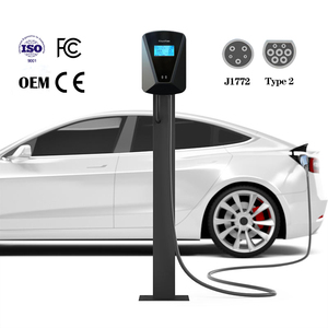 32A 22KW EV Charging Station <b>WIFI</b> APP Type 2 <b>Plug</b> Car Charger Wallbox Home Use - Product Image 1