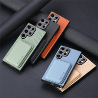 Étui portefeuille magnétique en cuir PU de luxe avec porte-cartes pour Samsung Galaxy S26 S25 S24 Ultra Plus