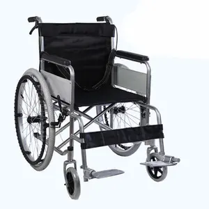 The wheelchair can be folded to provide a light wheelchair for the elderly and the disabled