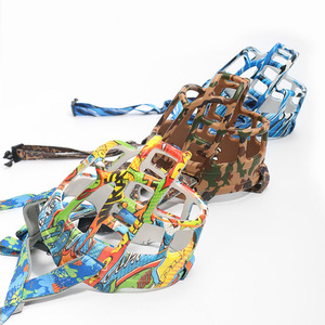 개 입 커버 안티 물린 짖는 안티 지저분한 음식 총구 애완 동물 소형 대형 개 스톱 바커 실리콘 가죽 끈 - Product Image 6