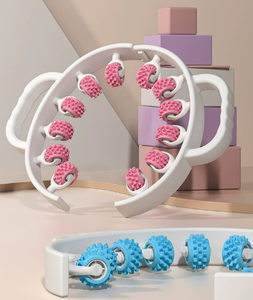 Masajeador de brazo de espuma portátil para deportes de interior, 12 ruedas, ejercicio para reducción de <span class=keywords><strong>celulitis</strong></span>, plástico recargable - Product Image 2