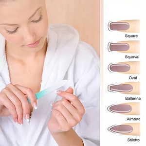 Lima de Uñas de Vidrio Nano, Forma Recta, Duradera, 80/100/180/240, Color Personalizado, Herramienta de Manicura y Pedicura para Regalos Navideños - Product Image 4