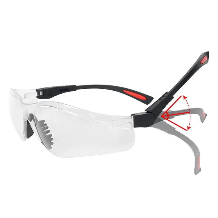 Wejump UV400 PROTECCIÓN Gafas DE SEGURIDAD CE EN 166 ANSI Z87 + 1 Anti-arañazos Transparente Soldadura industrial Trabajo Gafas de Sol de seguridad