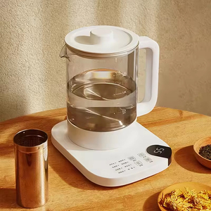 New Electric Tea Stew Pot Glass Health Keeper Multi Cooker Hot Pot Home <b>Kettle</b> - Product Image 1