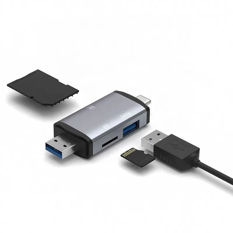 Производитель, хорошая цена, совместимый с Usb-концентратор TF Micro SD Otg Card Reader адаптер Usb 3,0