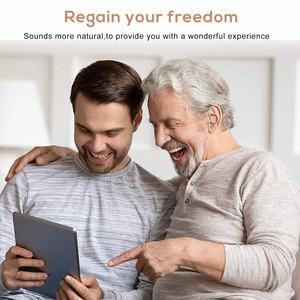 เครื่องขยายการได้ยิน CIC ขนาดเล็กอุปกรณ์ช่วยฟังแบบไร้สายเครื่องขยายการได้ยินแบบชาร์จได้อย่างรวดเร็วแบบชาร์จไฟได้สำหรับคนหูหนวก - Product Image 4