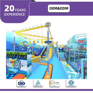 Ensemble d'équipements de jeu intérieur pour enfants sur le thème de l'océan Qiaoqiao 1000SQM - Product Image 2