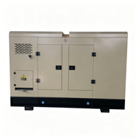 Groupe électrogène diesel silencieux YUCHAI 30KW 37.5KVA triphasé sans balais, ensemble compact pour petites usines de construction, prix standard