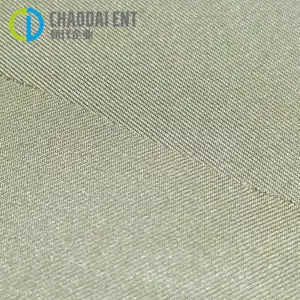 Dyeing 260T 2/2 Twill Harden Woven Full RPET Recycled Polyester Pongee Fabric For Lining