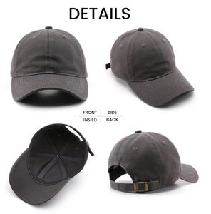 Gorra de Béisbol de 6 Paneles, Sin Estructura, con Logotipo Bordado Personalizado, Color Negro, Estilo Dad Hat, Marca Privada - Product Image 3