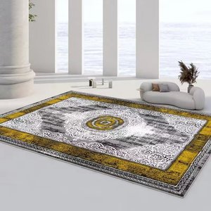 Alfombras y alfombras de sala de estar de estilo turco americano de gran tamaño impresas en 3D lavables a máquina ecológicas en 3D - Product Image 3