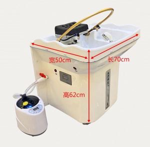 2025 sobre nouveau Design Mobile shampooing bol hauteur réglable dos lavage cheveux bol shampooing bassin cheveux évier - Product Image 5