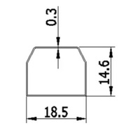 Boîtier de protection en PC pour bande LED T8, tube ignifuge en PC pour alimentation électrique