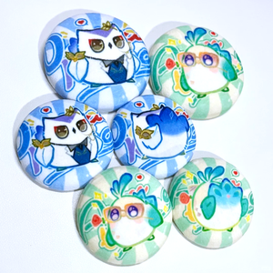 Schattige Kawaii kat Anime Kerst aangepaste schattige knuffel Kpop cartoon pluche badge OEM fabriek leverancier - Product Image 2