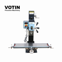 Machine de perçage et de fraisage de table BF36, haute précision, affichage numérique, vitesse variable pour le métal