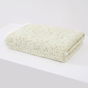Ensemble de serviettes de bain personnalisées en coton biologique, respectueuses de la peau, respectueuses de l'environnement, empêchant les effets indésirables des pétales de couleur unie - Product Image 3