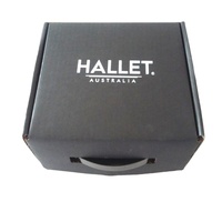 Quantité minimale de commande bas échantillon gratuit valise en cuir PU poignée carton personnalisé pliant boîte-cadeau d'emballage de luxe