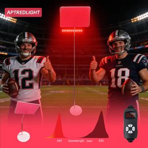 Vente directe d'usine, panneau de luminothérapie infrarouge avec support, appareil de luminothérapie LED infrarouge proche 660nm 850nm pour la maison - Product Image 6