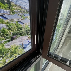 نافذة بابية مخصصة عازلة للصوت من الألومنيوم والزجاج للمنازل - Product Image 6