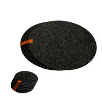 Ensemble de 6 napperons pour table à manger comprenant 6 napperons de table sous-verres et porte-couverts cadeau pour nouvelle maison