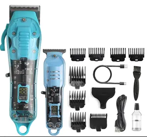 Tondeuses à cheveux Machine à couper les cheveux Rechargeable Électrique USB Tondeuses de barbier professionnelles Rasoir Ensemble de tondeuse sans fil