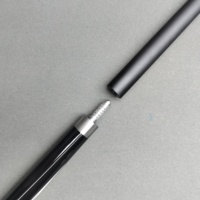 Queue de billard 12,5 mm 1/2 en fibre de verre avec joint central en acier inoxydable, haute qualité à prix abordable, vente en gros directe usine