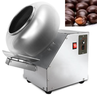 Petite machine à enrober les cacahuètes, machine automatique à enrober les cacahuètes, prix