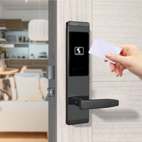 Cerradura Inteligente RFID T57 Segura para Puertas de Aluminio/Acero, Entrada sin Llave con Tarjeta de Hotel y Control de Acceso con Tarjeta Magnética