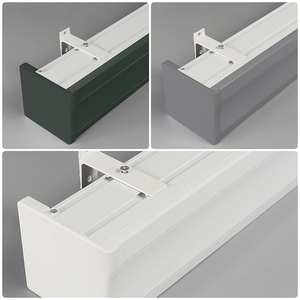 Junpai Luxury Modern Eco-friendly Anti-Light Leakage Metalcurtain Pelmet Boxcirtain Pelmet Accessories for Hotels &amp; Offices - Product Image 6